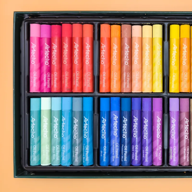 Premium Pastell-Ölkreiden Set (48 Farben)