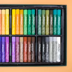 Alternative view of Premium Pastell-Ölkreiden Set (48 Farben)
